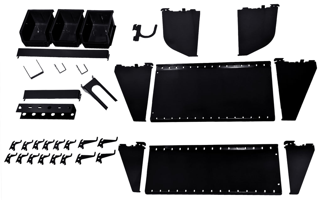 The Perfect Starter Accessory Pack - Our Most Popular Wall Control Pegboard Hook Set