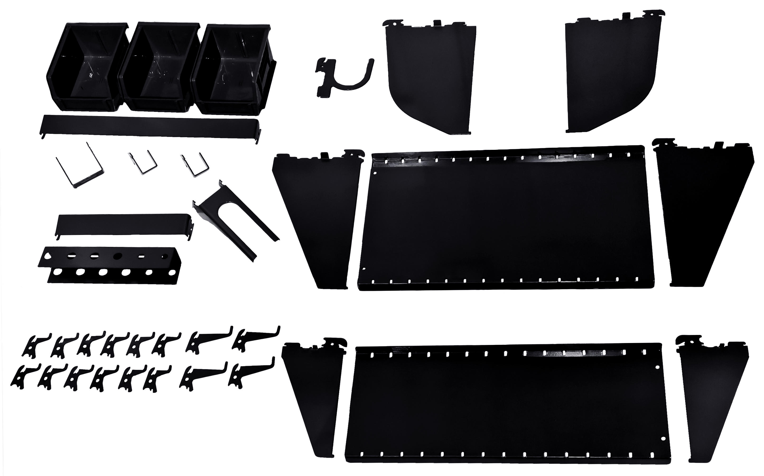 The Perfect Starter Accessory Pack - Our Most Popular Wall Control Pegboard Hook Set