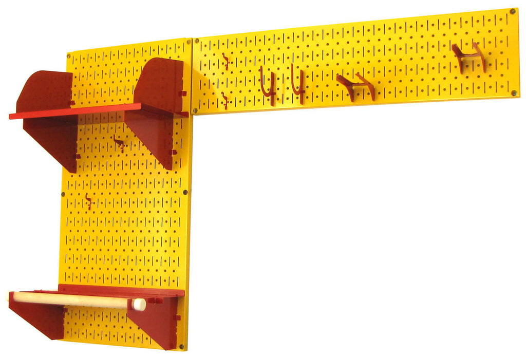 Pegboard Garden Tool Board Organizer Kit - Pegboard with Accessories