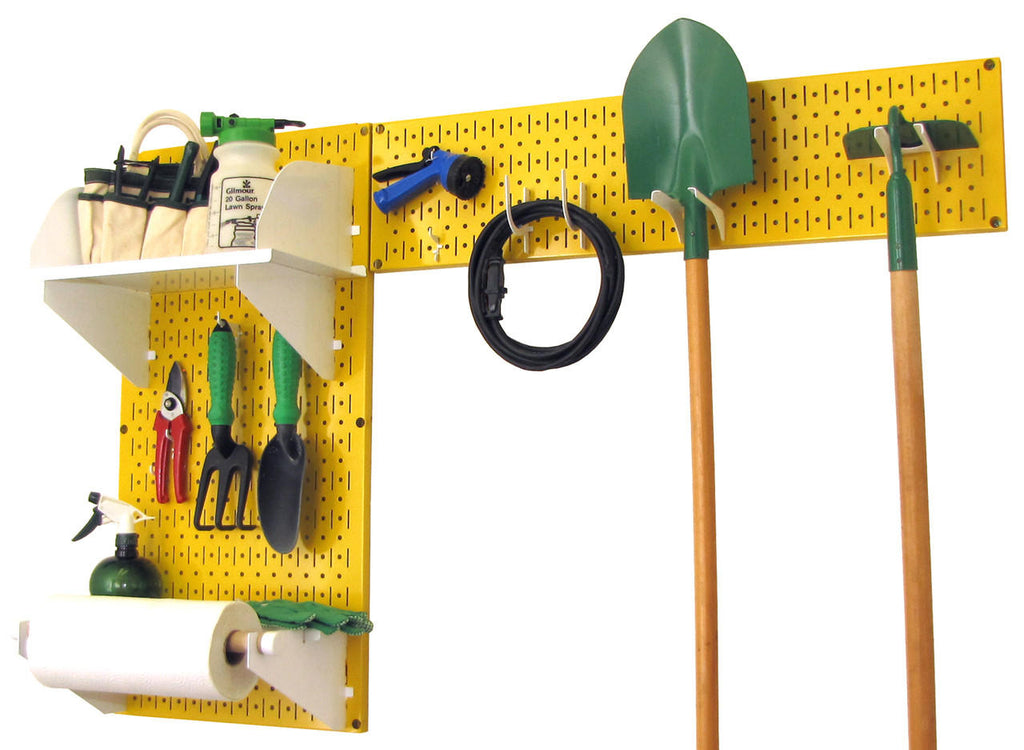 Pegboard Garden Tool Board Organizer Kit - Pegboard with Accessories