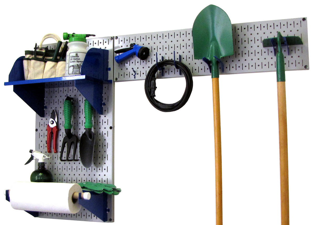Pegboard Garden Tool Board Organizer Kit - Pegboard with Accessories