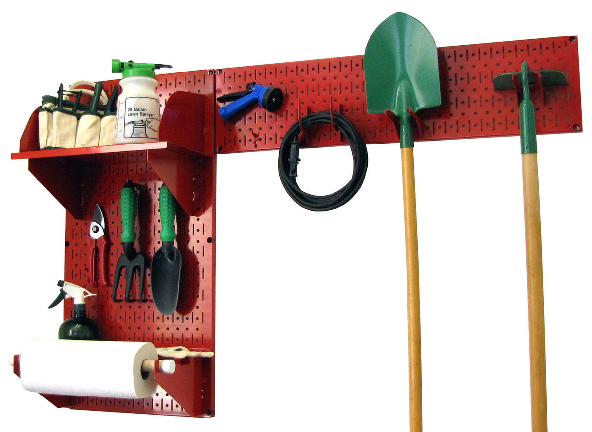 Pegboard Garden Tool Board Organizer Kit - Pegboard with Accessories