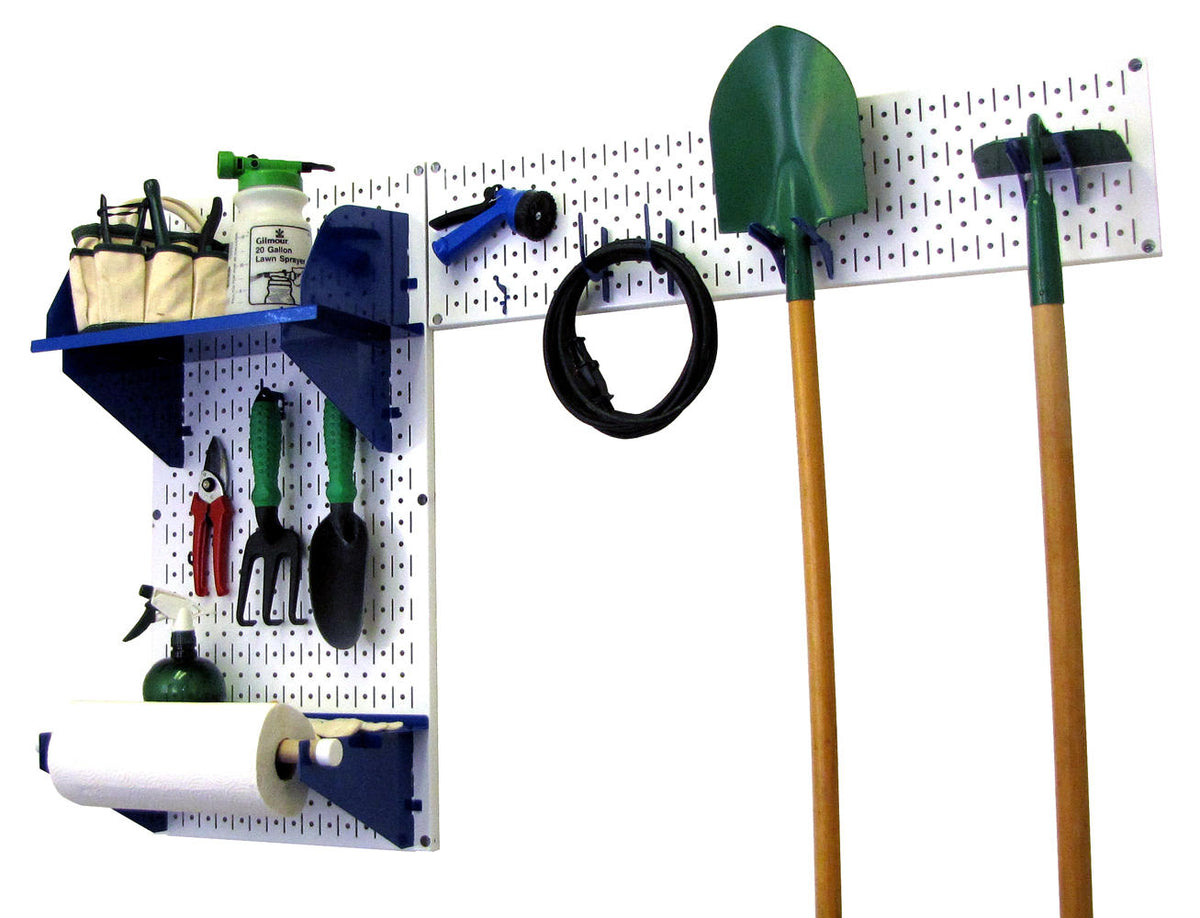 Pegboard Garden Tool Board Organizer Kit - Pegboard with Accessories