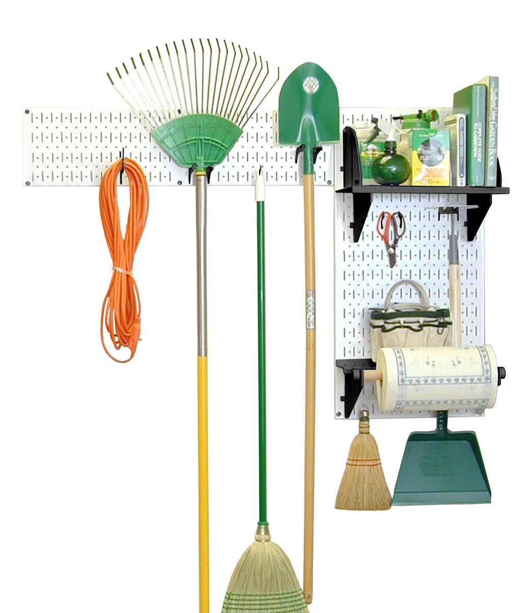 Pegboard Garden Tool Board Organizer Kit - Pegboard with Accessories
