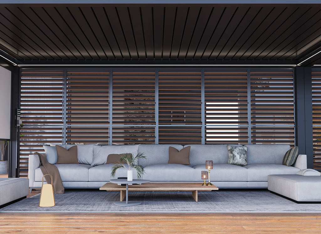Privacy Shutter Walls