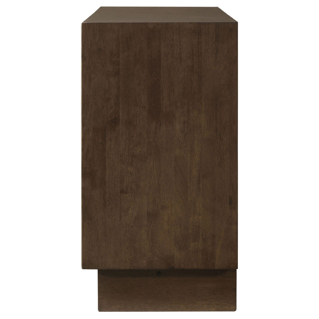 Hemlock - 6 Drawer Dresser Cabinet - Brown