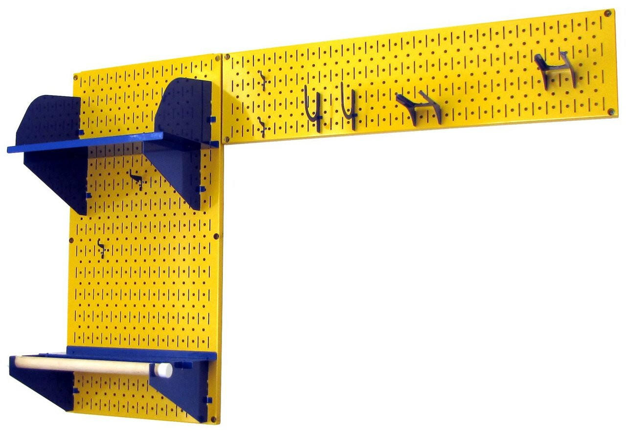 Pegboard Garden Tool Board Organizer Kit - Pegboard with Accessories
