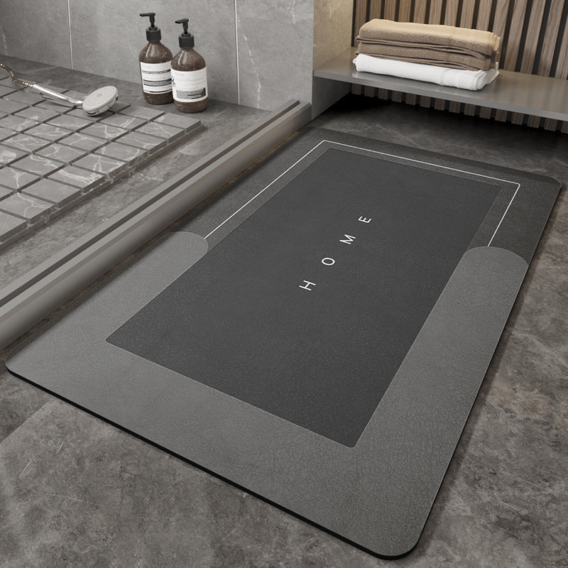 Cushioned Bathroom Floor Mat – Soft Woven Bath Rug, Oval & Rectangular, Multiple Sizes & Colors