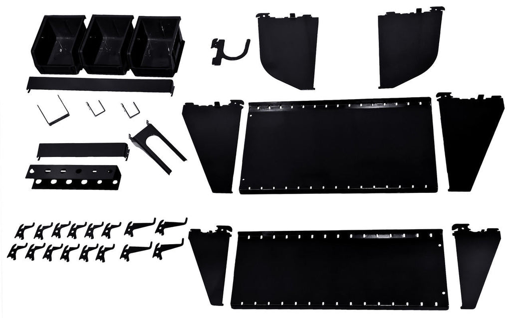 The Perfect Starter Accessory Pack - Our Most Popular Wall Control Pegboard Hook Set