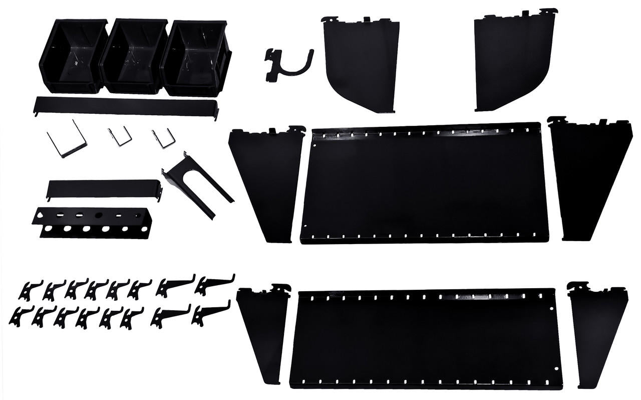 The Perfect Starter Accessory Pack - Our Most Popular Wall Control Pegboard Hook Set