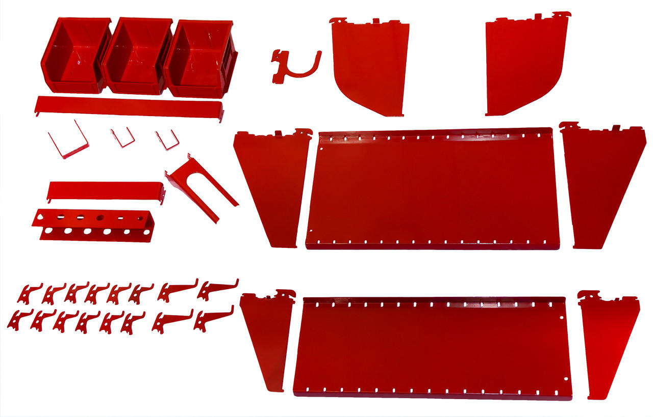 The Perfect Starter Accessory Pack - Our Most Popular Wall Control Pegboard Hook Set