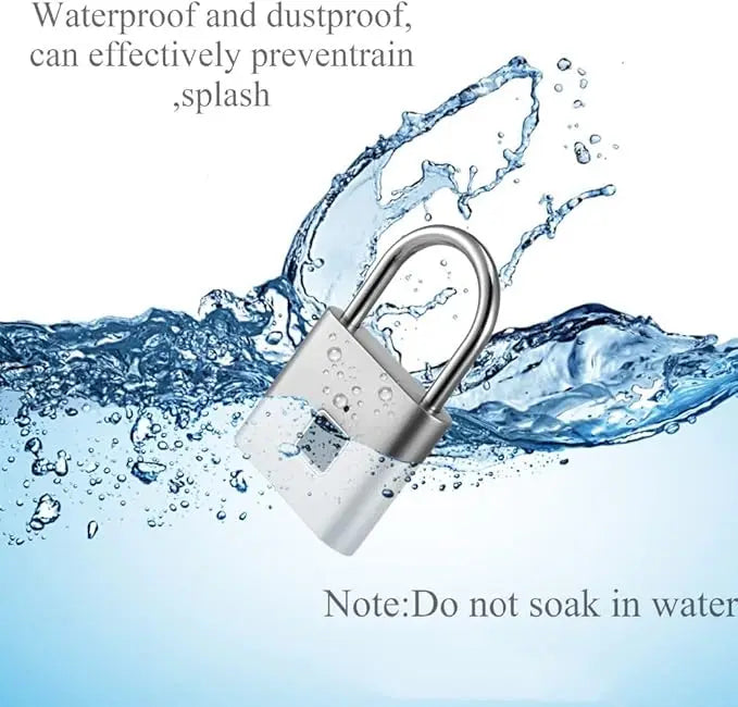 Mini Smart Fingerprint Padlock, Anti-Theft Protection
