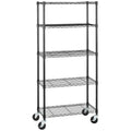 Heavy Duty Garage Shelving Storage Rack with 4 Wheel Casters