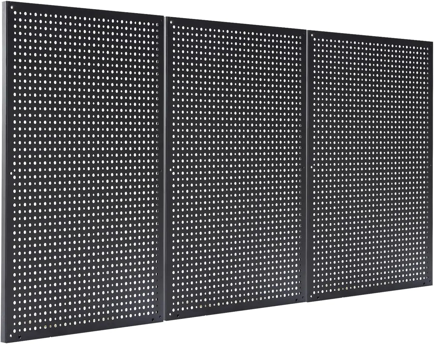 3 Pack 16"x24" Metal Peg Board for Garage/Home Storage