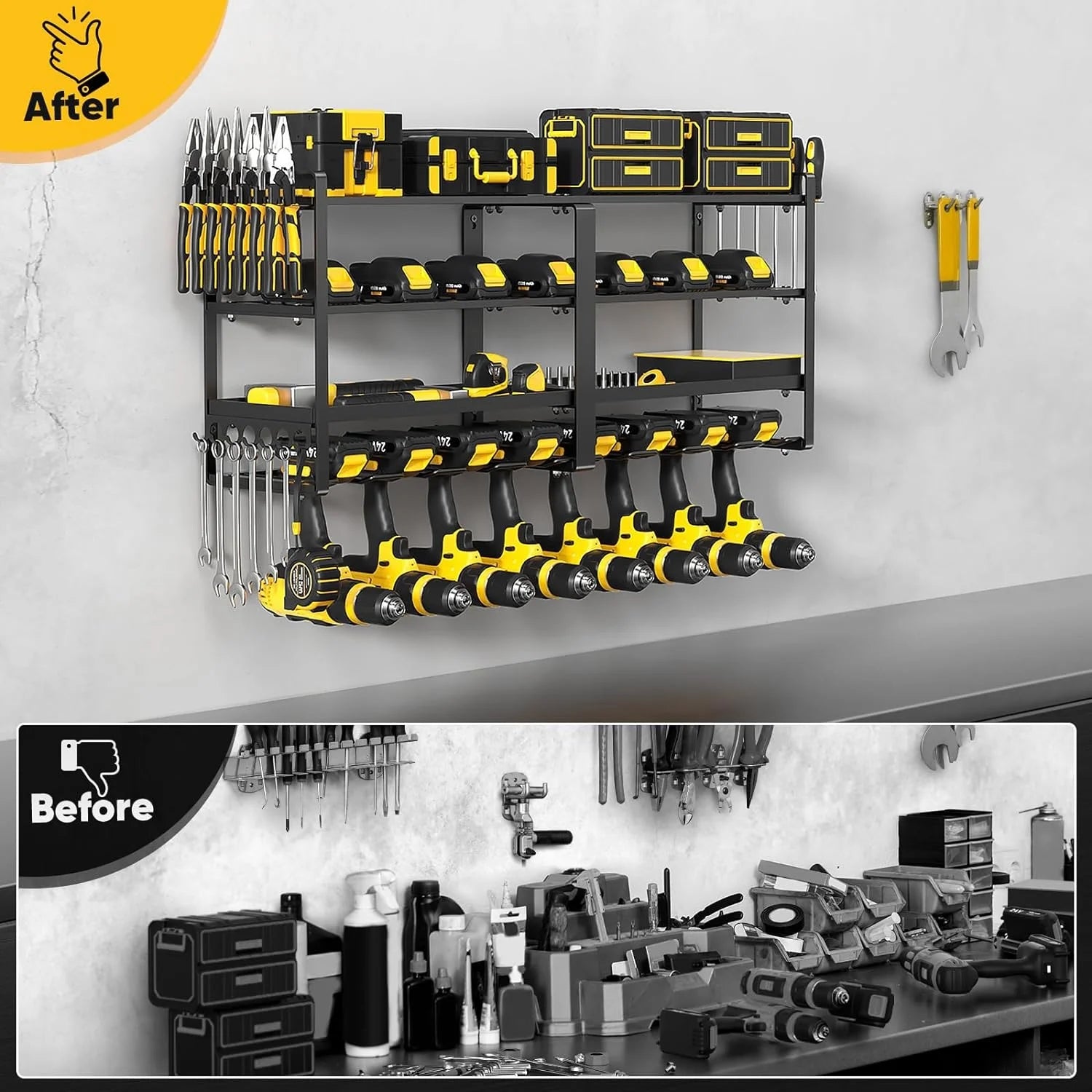 Power Tool Organizer Wall Mount