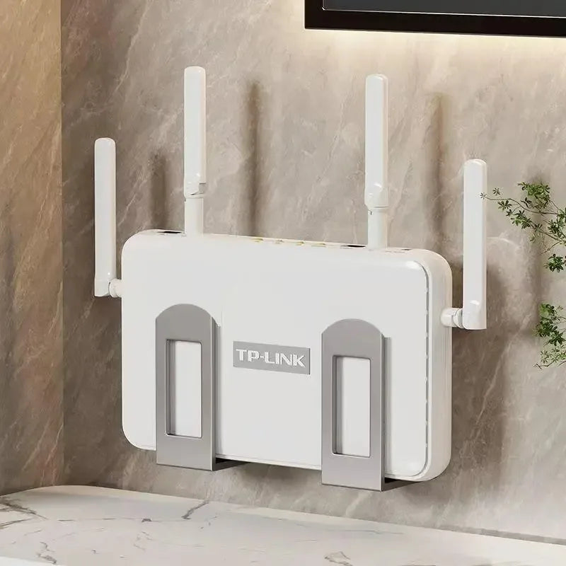 Wall-Mounted Router Set-Top Box Organizer
