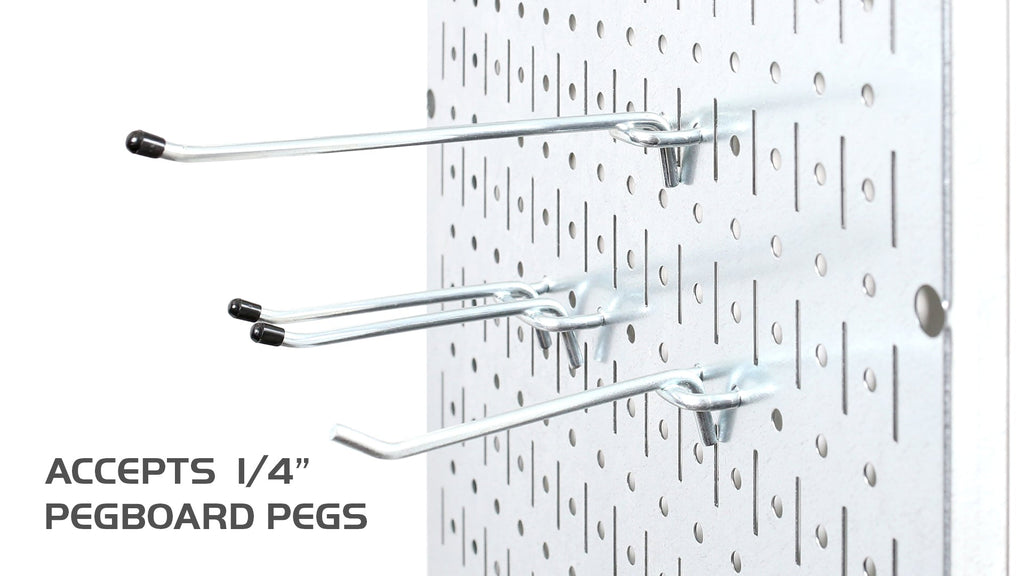 Metal Pegboard Pack - Two 32in x 16in Pegboard Tool Boards