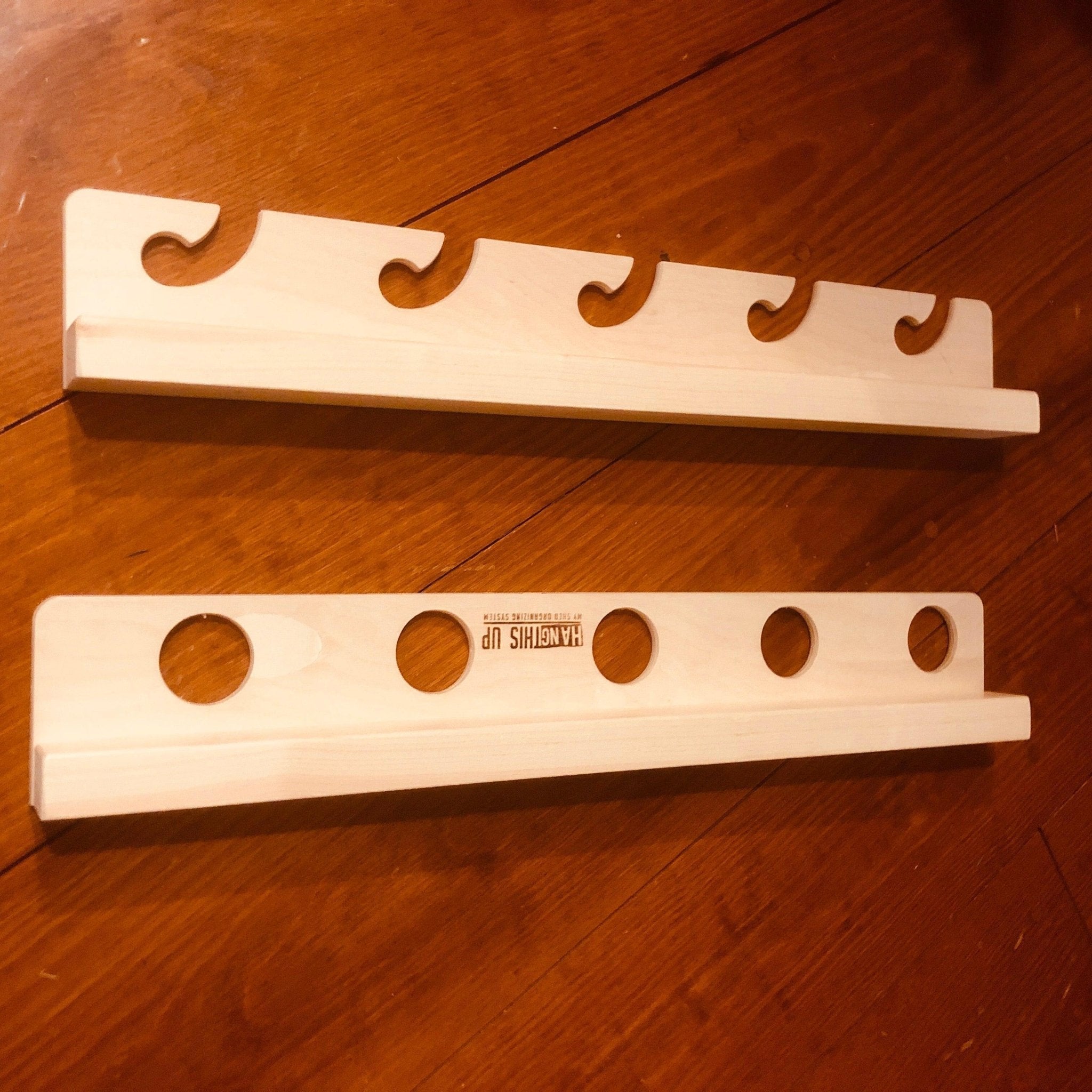 Wall-Mounted Fishing Rod Rack for Garage or Ceiling Storage