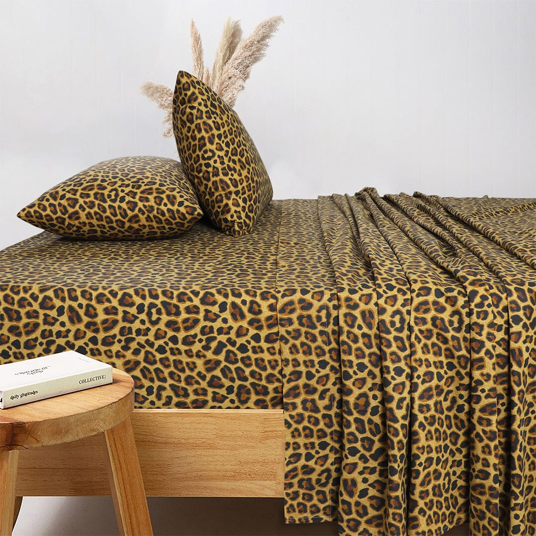 Sleepdown 100% Cotton Bed Sheet Set, Ultra Soft Percale Bed Sheets, Durable, Cool & Crisp 144 Thread Count Fabric